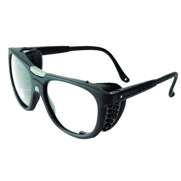 Sellstrom B5, Welding Safety Glasses, Anti-Scratch, Clear Lens, Black Frame S74701 - main